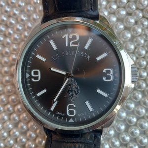 Men's Wristwatch U. S. Polo Assn. Black, Quartz